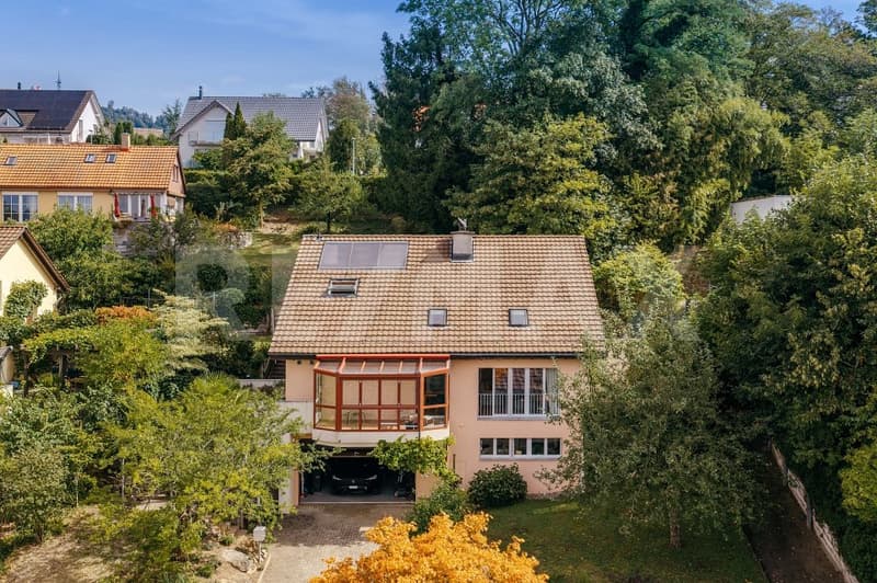 Freistehendes 6½-Zimmer-Einfamilienhaus mit viel Charme und Weitblick zu vermieten (1)