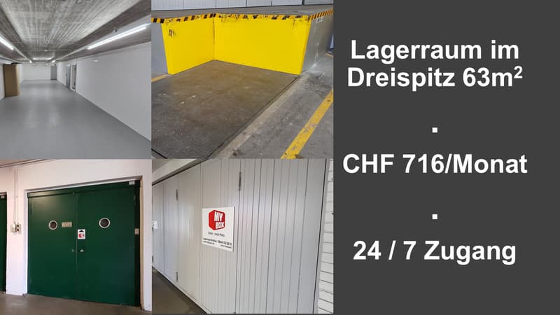 Lagerraum 63m2 im Basel Dreispitz (1)