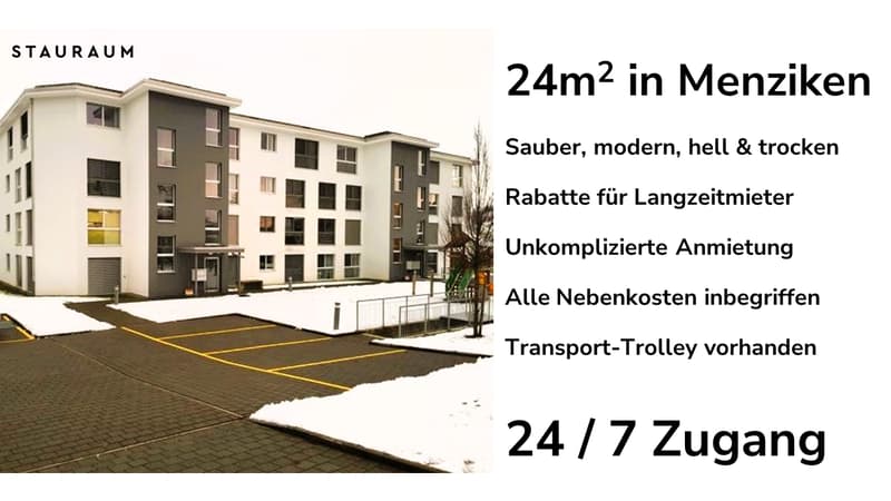 Lagerraum mit 24m2. Unkompliziert, modern & trocken. (1)