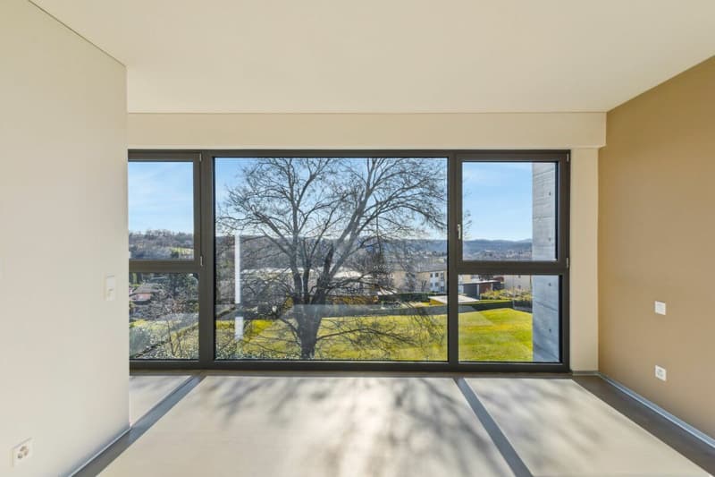 Villa contemporanea con due giardini e vista panoramica (5)