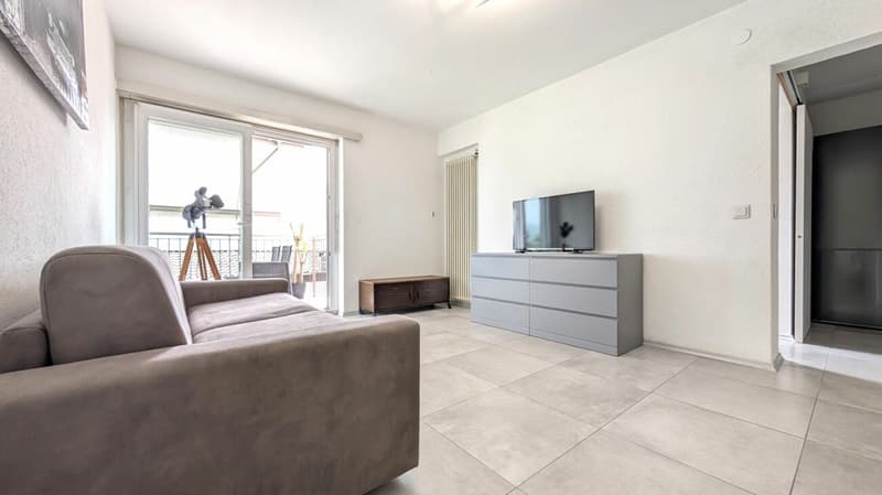 Appartamento arredato con parziale vista Lago (3)