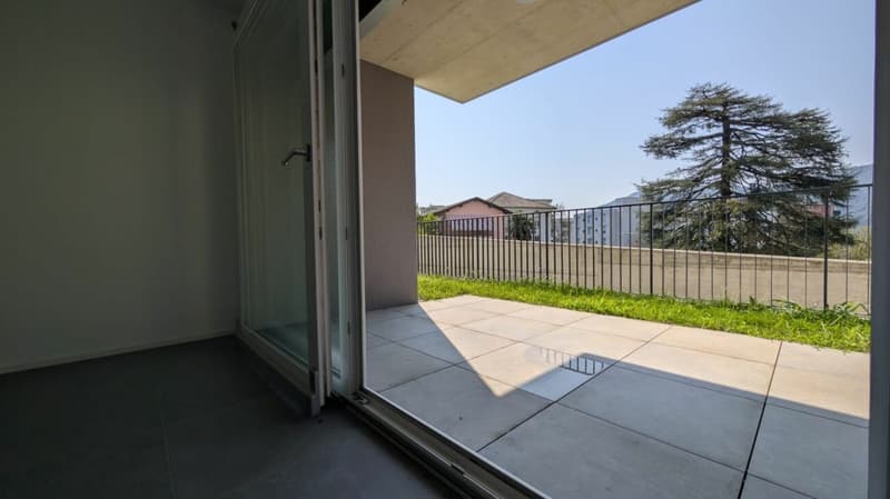 Giardino privato e design moderno (2)