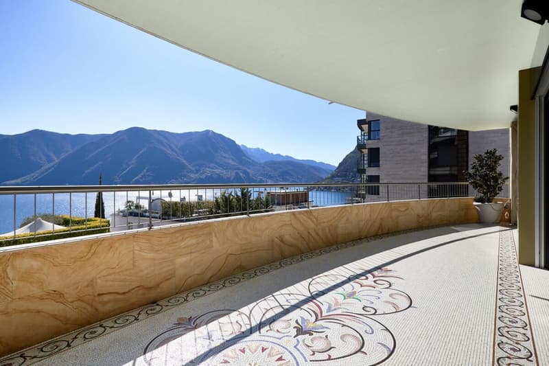 Lusso e vista lago nel cuore di Lugano (1)