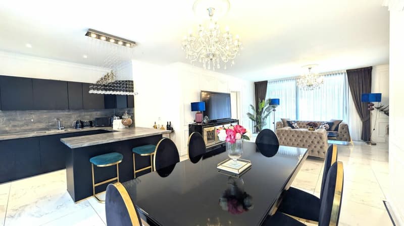 Prestigioso attico con spazi generosi e tre balconi panoramici (6)
