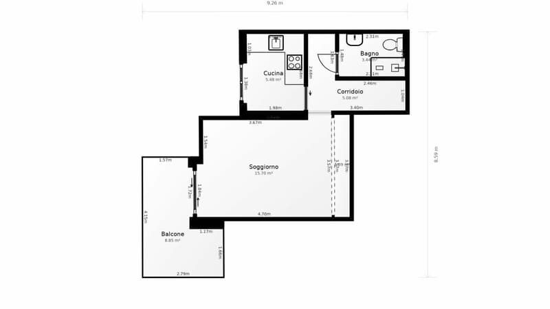 AFFITTO BREVE TUTTO INCLUSO - Accogliente appartamento arredato con vista lago (12)