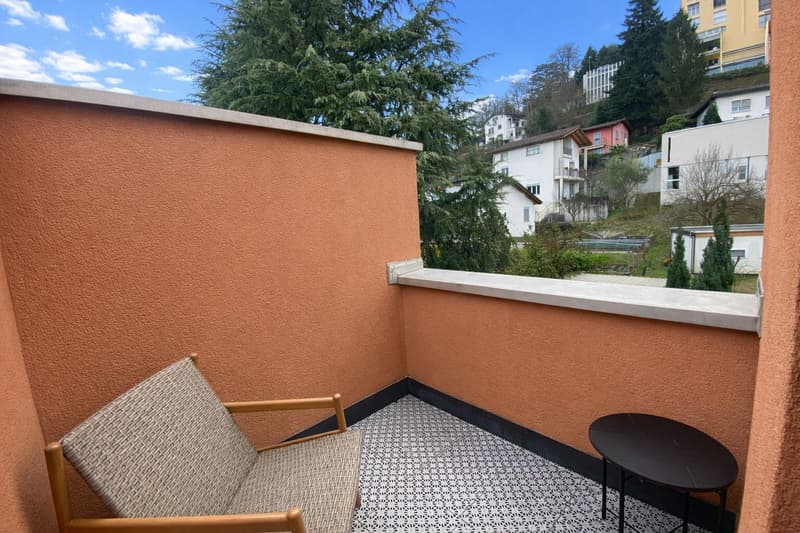 Ampio e luminoso 1.5 locali con balcone in residenza prestigiosa - Montagnola (7)