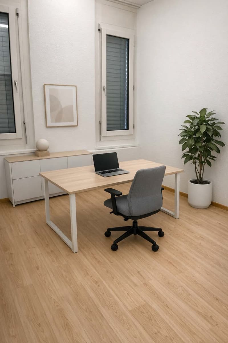 So könnte Ihr Büro aussehen oder Praxisraum