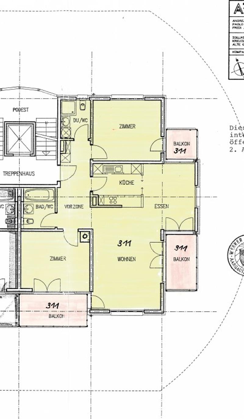 Helle gemütliche Wohnung in Bremgarten (13)