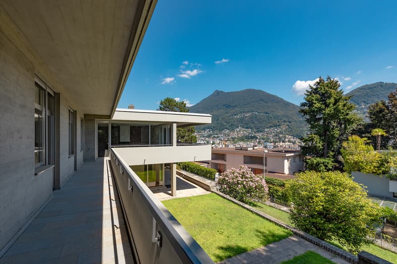 Spaziosa Villa Completamente Rinnovata Vicino al Centro di Lugano (4)