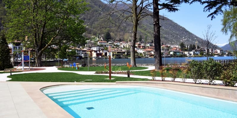 Elegante Duplex presso Complesso Residenziale fronte lago di Lugano (5)