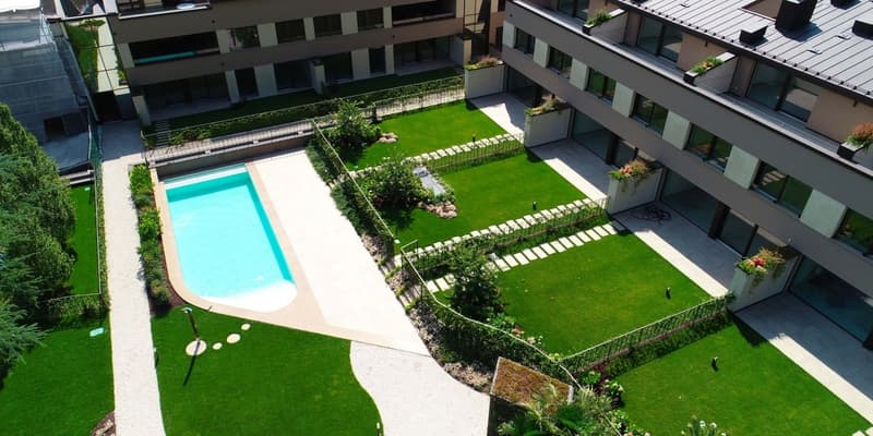 Elegante Duplex presso Complesso Residenziale fronte lago di Lugano (3)