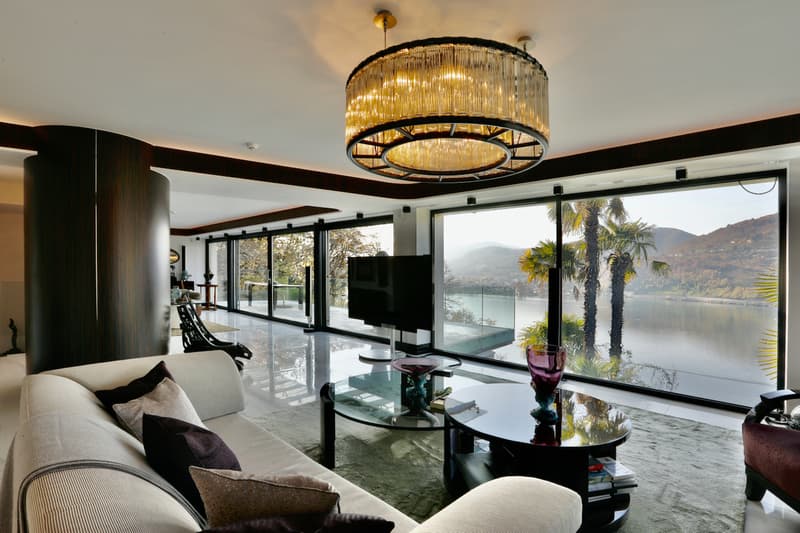Moderna Villa di Lusso con Vista Lago di Lugano e Darsena Privata (10)