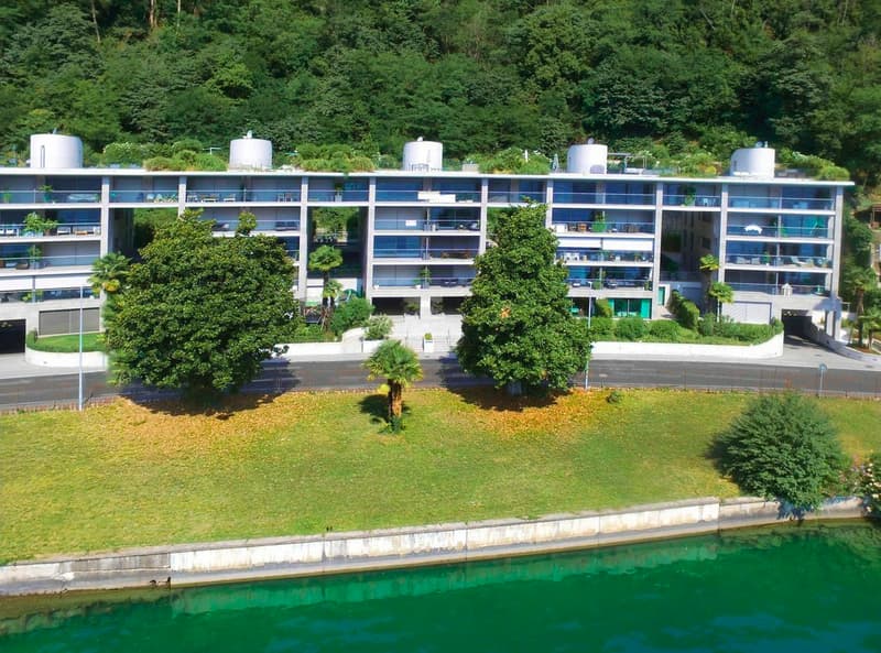 Moderno Appartamento 1.5 locali con Vista Lago di Lugano Mozzafiato (1)