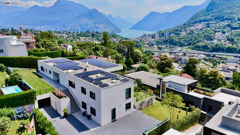 Ultra Moderna Villa di Lusso con Splendida Vista sul Lago e sul Verde (2)