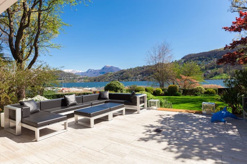 Villa Schnebli - Villa di Lusso fronte Lago con Dépendance e Piscina (3)