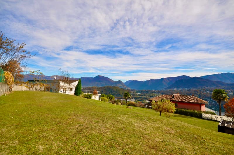 Terreno Edificabile di 1'150 mq con Vista Lago di Lugano a Vernate (6)