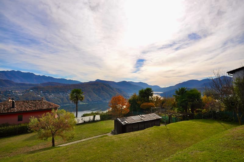 Terreno Edificabile di 1'150 mq con Vista Lago di Lugano a Vernate (3)