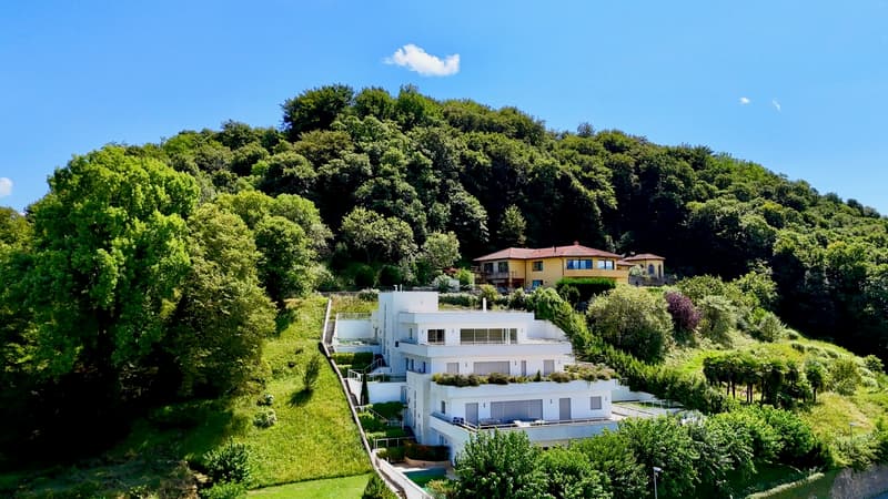 Attico di Lusso con Parziale Vista Lago, Piscina Privata e SPA (3)