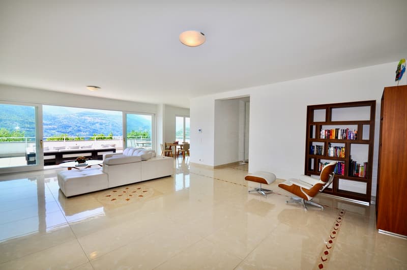 Appartamento di Lusso con Panoramica Terrazza e Monolocale (5)