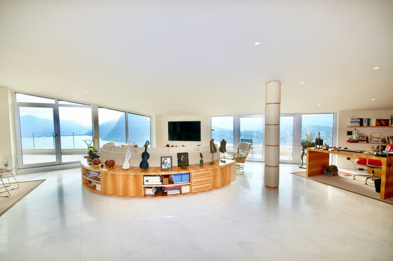 Moderno Attico Duplex di Lusso con Vista Mozzafiato sul Lago di Lugano (3)