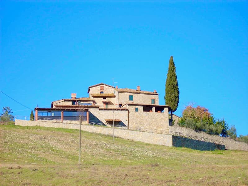 Villa in Stile Toscano con Dependance, Piccolo Vigneto e Oliveto (4)