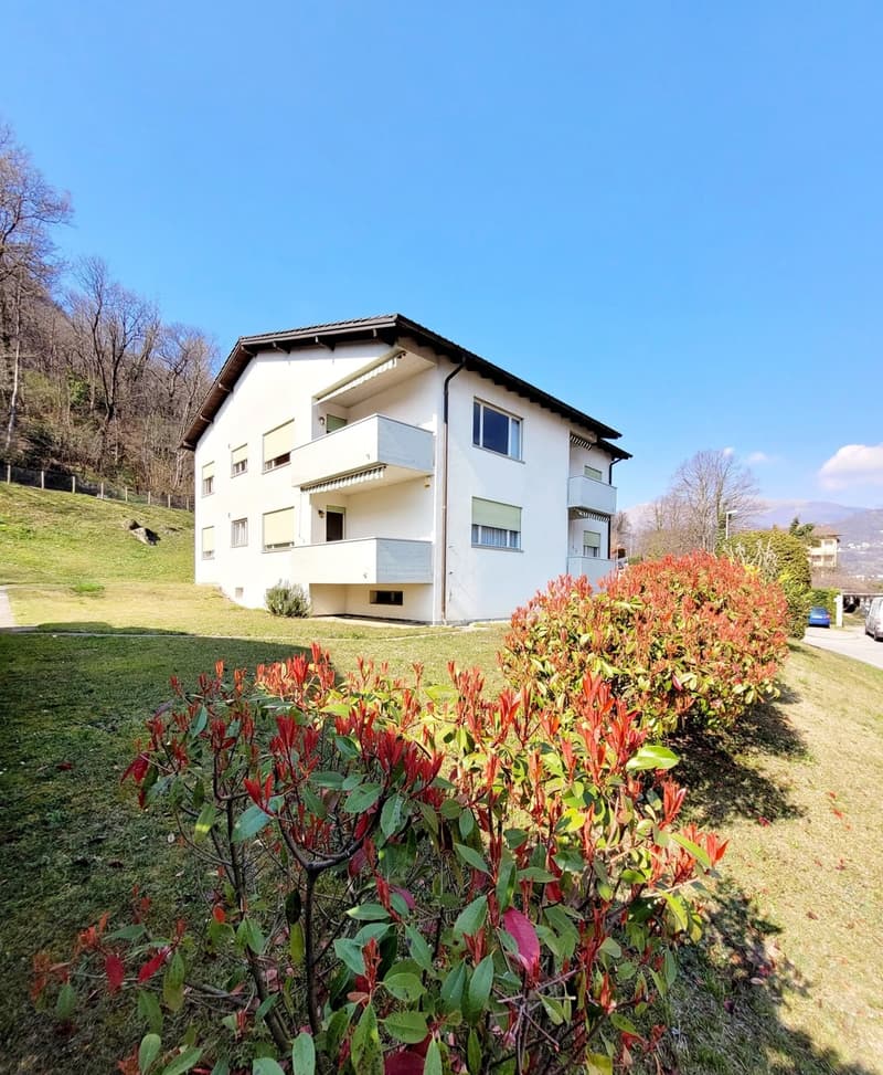 Casa con 3 appartamenti e Grande Terreno a Lugano-Canobbio (1)