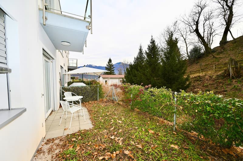 Moderno Appartamento di 2.5 locali con Giardino a Manno (8)