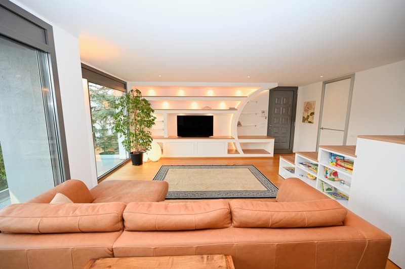 Moderno Appartamento con Panoramica Terrazza a Lugano-Paradiso (2)
