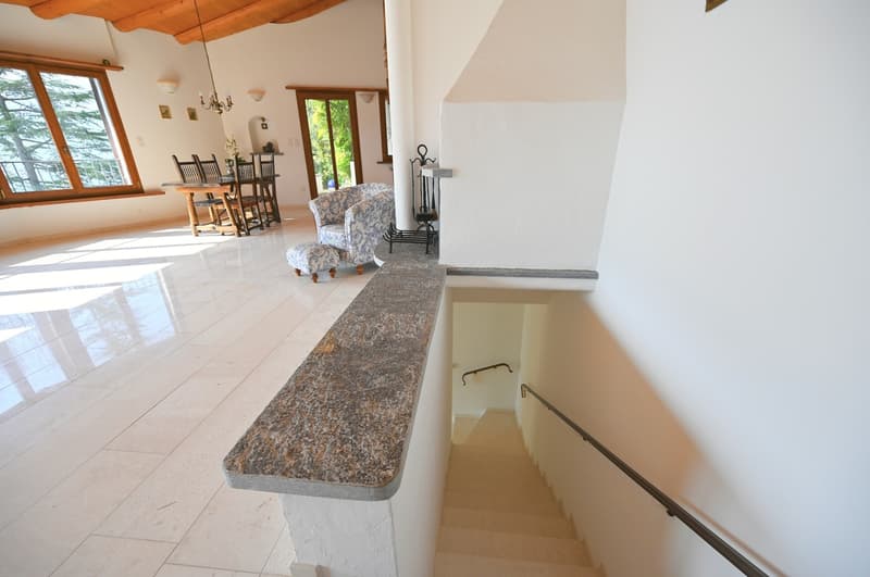 2 Ville Gemelle in Stile Rustico con Vista Lago e Piscina (7)