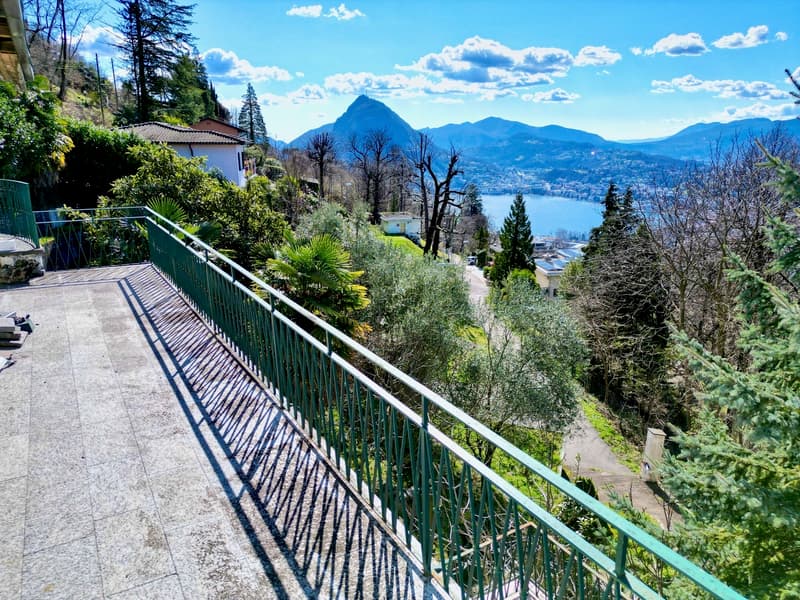 Villa Panoramica da Ristrutturare ad Aldesago - Monte Brè, Lugano (6)