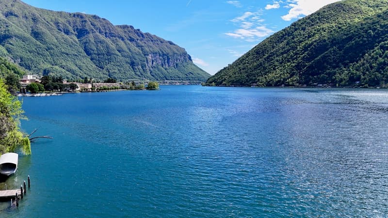Oasi sul Lago di Lugano - Villa pieds dans l'eau con darsena privata (7)