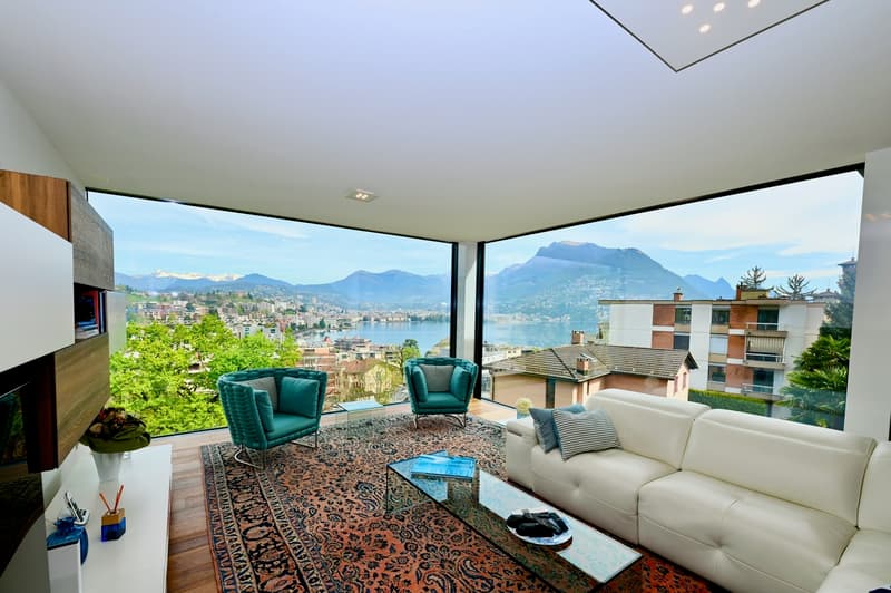 Lusso, Comfort e Vista Lago: Raffinato 4.5 Locali a Paradiso (6)