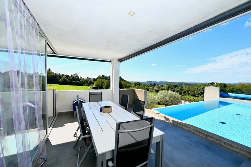 Prestigiosa villa Contemporanea con Giardino, Piscina e Vigna Privata (12)