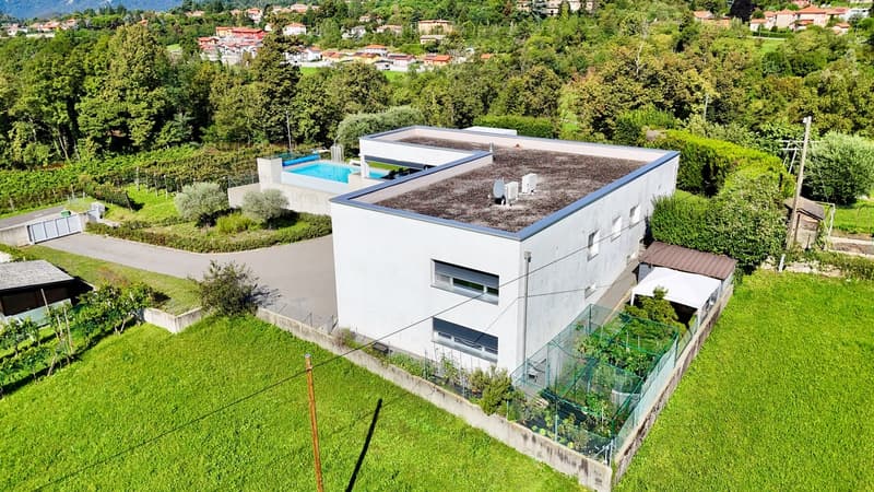 Prestigiosa villa Contemporanea con Giardino, Piscina e Vigna Privata (4)