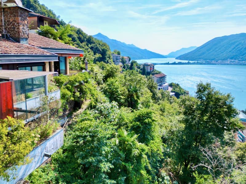 Villa con 2 Appartamenti Indipendenti e Splendida Vista Lago a 180 (5)
