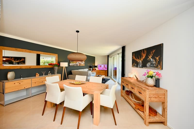 Moderne 3.5-Zimmer-Duplex mit Zweitwohnsitzstatus und privatem Garten (5)