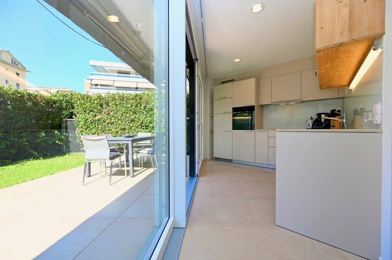 Moderne 3.5-Zimmer-Duplex mit Zweitwohnsitzstatus und privatem Garten (7)