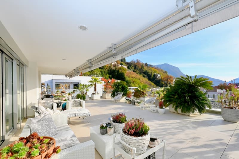 Super Attico Esclusivo con Terrazza Panoramica | Lugano-Viganello (4)