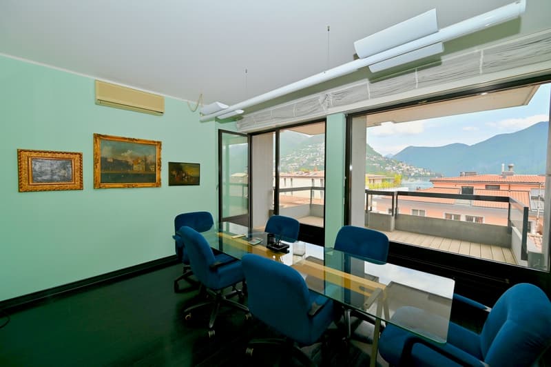 Ufficio con Vista Lago a Due Passi dal Centro di Lugano (6)