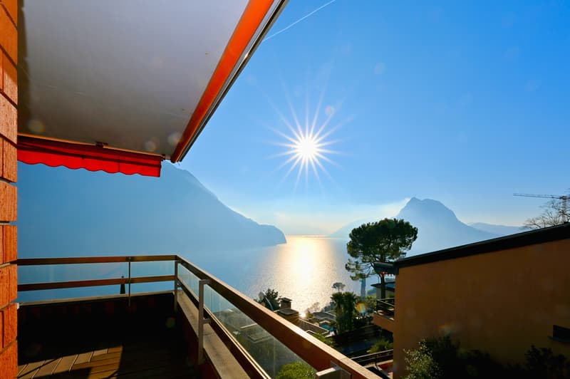 Casa di Vacanza - Appartamento con Vista Mozzafiato sul Lago di Lugano (6)