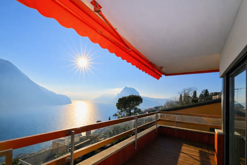 Casa di Vacanza - Appartamento con Vista Mozzafiato sul Lago di Lugano (4)