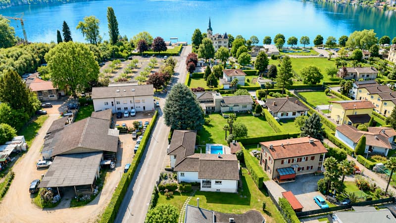 Terreno Edificabile a Caslano a pochi passi dal lago di Lugano (1)