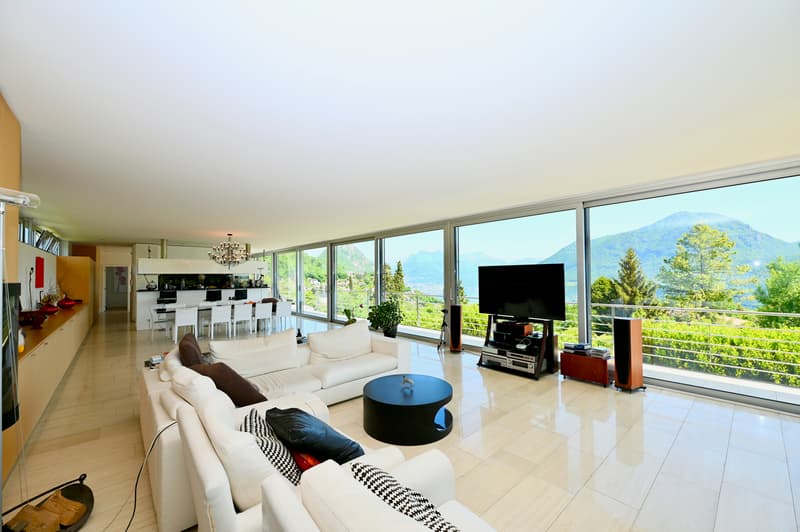 Elegante Villa Moderna Immersa nel Verde con Vista Panoramica sul Lago di Lugano (6)