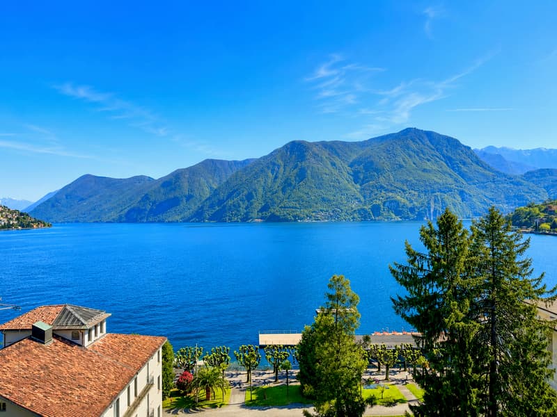 Affittasi Appartamento di Lusso con Vista Lago di Lugano in Palazzo d'Epoca (3)