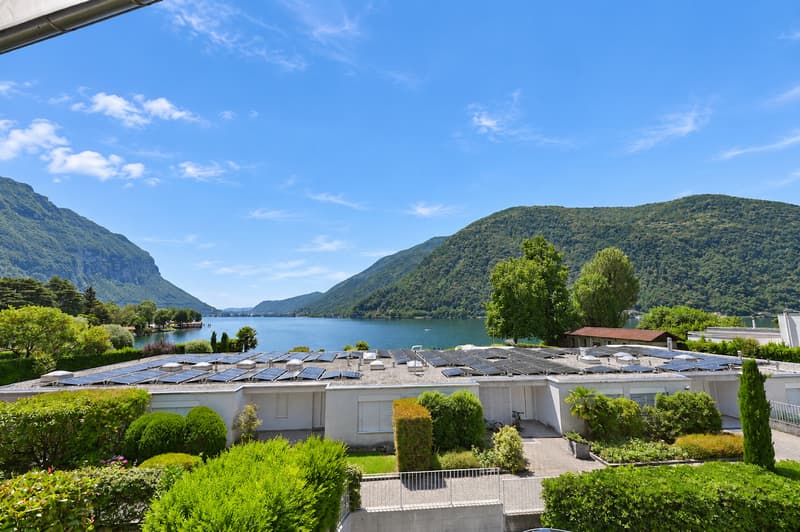 Raffinato Appartamento con Magnifica Vista sul Lago di Lugano (3)