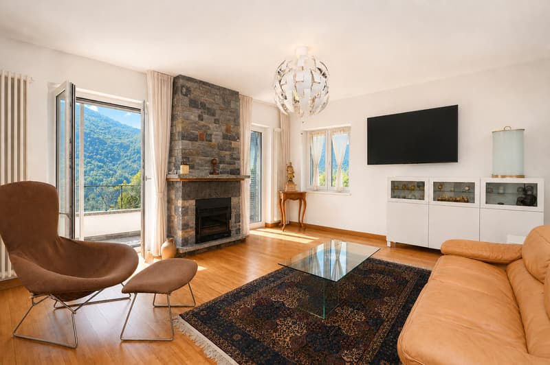 Villa Panoramica con Splendida Vista Lago di Lugano a Morcote (8)