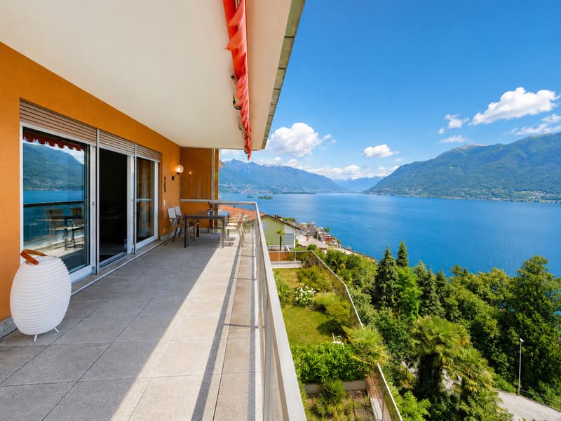 Ein Logenplatz über dem Lago Maggiore: Ihre Ferienresidenz in Brissago (1)