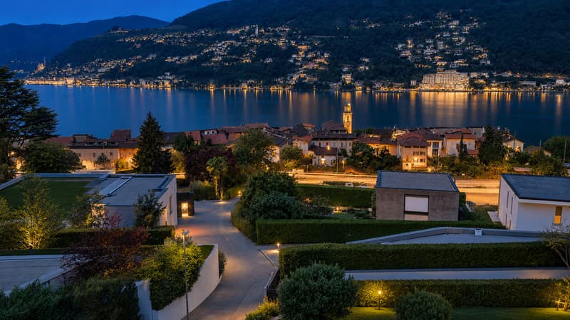 Villa Contemporanea in Fase di Costruzione con Vista Lago (3)