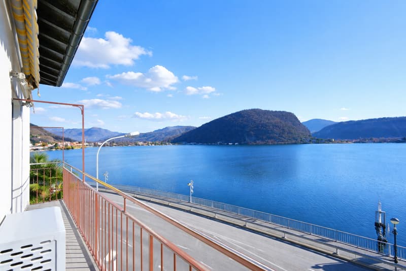 Appartamento completamente ristrutturato con vista lago a Ponte Tresa (2)
