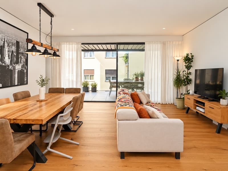 Moderno appartamento con 2 terrazze - 100 m dal Lago di Lugano (2)